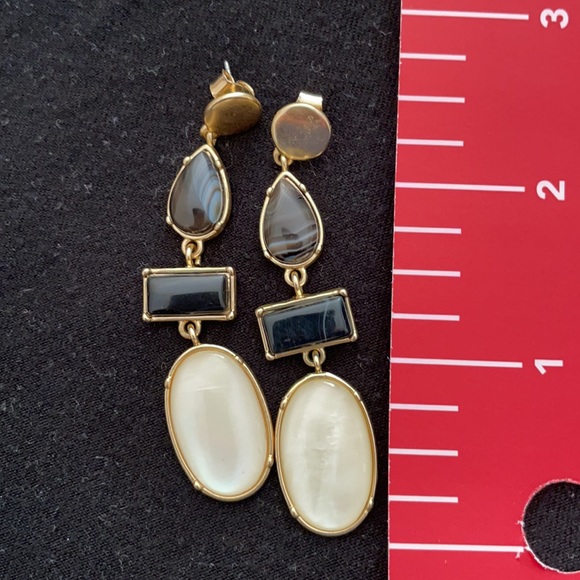 Lucky Brand Black & White earrings - Picture 4 of 4